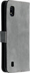 iMoshion Hoesje Geschikt voor Samsung Galaxy A10 Hoesje Met Pasjeshouder - iMoshion Luxe Bookcase - Grijs