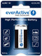 everActive 9V Batterij 1 Stuk, Pro Alkaline, Block 6LR61 6F22,