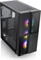 Thermaltake Versa T26 TG ARGB - Midi Tower PC - ATX EATX micro ATX Mini-ITX - Zwart