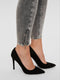Noisy May NMKIMMY - Slim fit ankle jeans - Ritsdetails bij de enkels - Maat 25