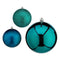 Set kerstballen Krist+ 00829 Blauw Plastic (16 Stuks)