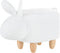 BUNNY - Hocker - Gebroken wit - Polyester