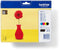 Brother LC-121 - Inktcartridge MultiPack - 1200 pagina's - Zwart Geel Magenta Cyaan (4 stuks)