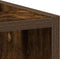 vidaXL - Onderkast - 40x44,5x81,5 - cm - bewerkt - hout - gerookt - eikenkleurig