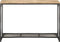 vidaXL - Wandtafel - 110x35x75 - cm - massief - mangohout