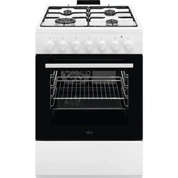 AEG CKB64101BW - Vrijstaand gasfornuis - 4 branders - Wit