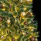 vidaXL - Kunstkerstboom - met - 300 - LED's - kerstballen - en - sneeuw - 240 - cm