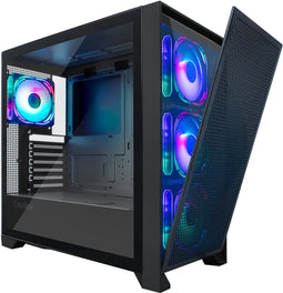 CoolBox GE2000 DualView Tower Zwart