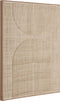 MUST Living Wall panel Japanese Garden small,102x76x4 cm, natural woven palm