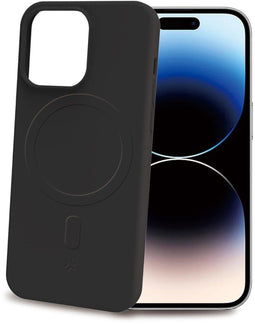 Celly CROMOMAG1054BK - Siliconen Hoesje - Krasbestendig - Zwart