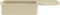 vidaXL - Gootsteen - enkele - bak - graniet - beige