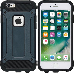 iMoshion Hoesje Geschikt voor iPhone 6s / 6 Hoesje - iMoshion Rugged Xtreme Backcover - Donkerblauw