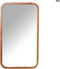 H&L spiegel - rechthoek - bruin - hout - 42 x 72 cm - woonkamer - slaapkamer - hal