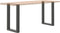 vidaXL - Eettafelpoten - 2 - st - U-vormig - 50x(72-73) - cm - staal - antraciet