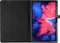 Lunso - Stand flip sleepcover hoes - Geschikt voor Lenovo Tab P11 / P11 Plus - Zwart