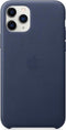Apple MWYG2ZM/A - iPhone 11 Pro - Leather Backcover - Blauw