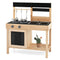 Coast Kinder Speelkeuken - Buitenkeuken - 2 afneembare spoelbakken - Natuur/Zwart