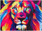 UNIDRAGON Houten Puzzel Voor Volwassenen Woosaic - Hologram Leeuw - 500 stukjes - 38x28 cm