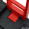 vidaXL - Gereedschapstrolley - polypropeen - zwart - en - rood