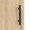 vidaXL - Salontafel - 90x50x40 - cm - bewerkt - hout - sonoma - eikenkleurig