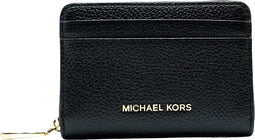 Michael Kors SM ZA Coin Card Case - Ritsportemonnee 8 pasjes - Zwart