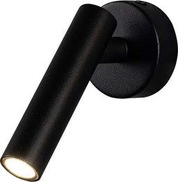 V-TAC VT-412-M-B LED Wandlampen - Enkele kop - IP20 - Zwart - 2 Watt - 150 Lumen - 3000K