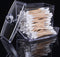 Oorstokjes Dispenser | Wattenstaafjes Houder | Wattendispenser | Oorstaafjes Organizer| Transparant Acryl