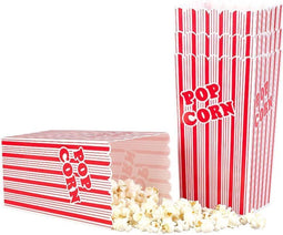 Rosenstein & Söhne Popcorn Bekers Set van 4 Rood