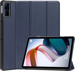 imoshion Tablet Hoes Geschikt voor Xiaomi Redmi Pad - imoshion Trifold Bookcase - Donkerblauw /Donkerblauw