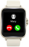Denver SWC-156 - Smartwatch - Bellen met microfoon en speaker - Goud (Beige)