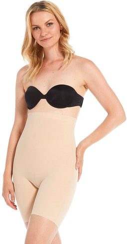 MAGIC Bodyfashion Maxi Sexy Hi Bermuda - Naadloos Shapewear - Kleur Latte - M