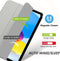 MoKo iPad 10e generatie (2022) - Hoesje - Slim Stand Hard Back Shell - Zilver