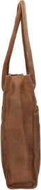 DSTRCT Medium Schoudertas - Leer - Ruim hoofdvak - Cognac