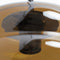 Light & Living Hanglamp Misty - Bruin - 30x30x37cm - Modern - Hanglampen Eetkamer, Slaapkamer, Woonkamer