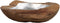 HSM Collection - Fruitschaal small - ø30x6 - Naturel/grijs - Teak/aluminium
