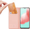 Dux Ducis - pro serie slim wallet hoes - Geschikt voor Samsung Galaxy A41 - Rose Goud