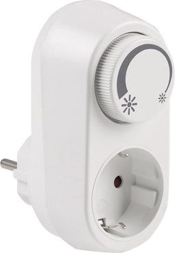 TBT Stekkerdimmer LED 3-24 watt /gloei 30-200 watt | Geen randaarde geen pen aarde dus niet geschikt voor Belgie