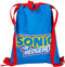 Sonic the Hedgehog Zwemtas / Gymtas - Hoogte 33cm