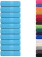 vidaXL - Gastendoekjes - 10 - st - 30x50 - cm - 360 - g/m² - 100% - katoen - turquoise