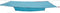 vidaXL - Kampeerluifel - waterdicht - 400x294 - cm - blauw