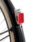 AXA Run Battery - Fiets Achterlicht - LED Fietsverlichting op Batterij - Spatbord montage – Rood