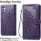 iMoshion Hoesje Geschikt voor Samsung Galaxy A54 (5G) Hoesje Met Pasjeshouder - iMoshion Mandala Bookcase - Paars