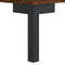 vidaXL - Tv-meubel - 150x36x30 - cm - bewerkt - hout - bruin - eikenkleur