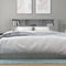 vidaXL - Hoofdbordkast - 200x18,5x104,5 - cm - grijs - sonoma - eikenkleurig