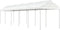 vidaXL - Prieel - met - dak - 11,15x2,28x2,69 - m - polyetheen - wit
