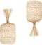 De Dumpling Hang- en Vloerlamp - Naturel - M