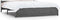 vidaXL - Bedframe - massief - hout - grijs - 140x190 - cm