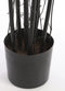 Mica Decorations Bamboe Kunstplant - H140 x Ø95 cm - zwart