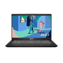 MSI Modern 14 C7M-294PL - Laptop - AMD Ryzen™ 5 7430U 16 GB DDR4 512 GB SSD Full HD - Zwart