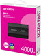 Adata SD810 - Externe SSD - 4TB - USB 3.2 Gen2x2 (20Gb/s) - Zwart
